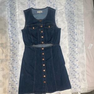 Madewell Light Blue Denim Dress